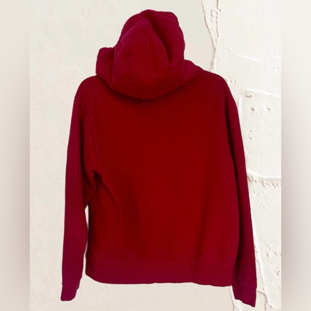 Fanatics Red Hoodie with Blue and White Logo - Picture 2 of 4
